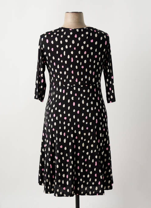 Robe mi-longue noir DIVAS pour femme