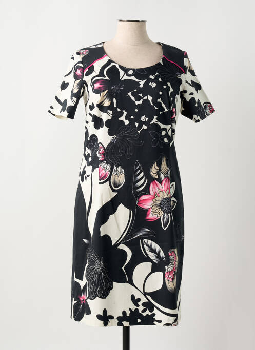 Robe mi-longue noir JEAN DELFIN pour femme