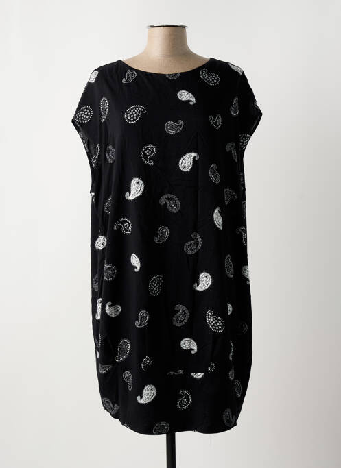 Robe mi-longue noir SURKANA pour femme