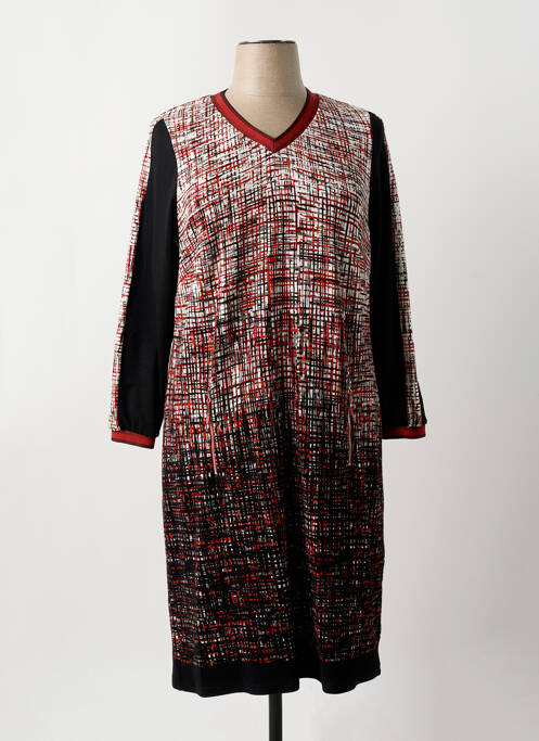 Robe mi-longue orange GUY DUBOUIS pour femme