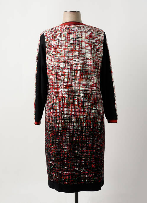 Robe mi-longue orange GUY DUBOUIS femme