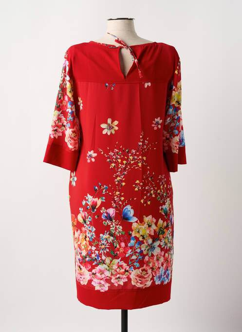 Robe mi-longue rouge FRED SABATIER pour femme