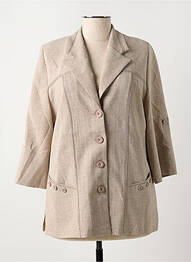Blazer poches marron GUY DUBOUIS femme