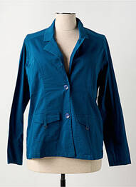 Veste casual poches bleu AGATHE & LOUISE femme
