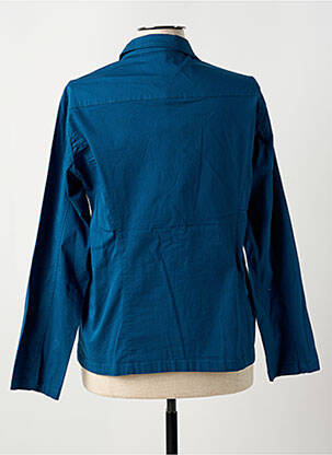 Veste casual poches bleu AGATHE & LOUISE femme