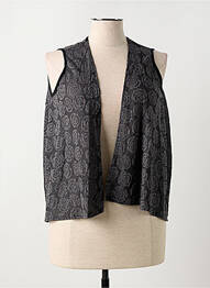 Gilet sans manche sans manche gris JEAN DELFIN femme
