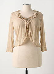 Boléro beige GUY DUBOUIS pour femme seconde vue