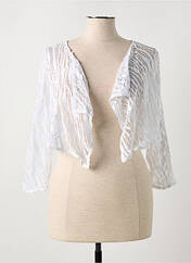 Boléro blanc JEAN GABRIEL pour femme seconde vue