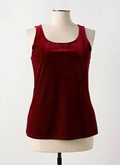 Débardeur rouge FRED SABATIER pour femme seconde vue