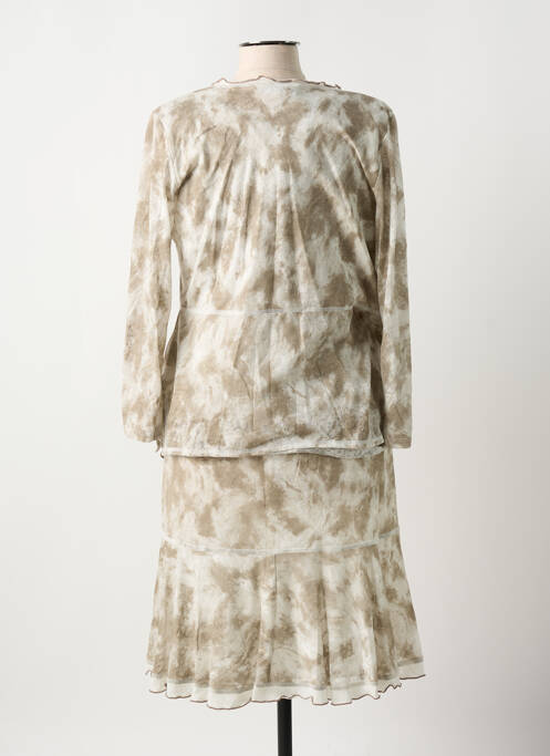 Ensemble jupe coupe cintrée blanc TELMAIL femme