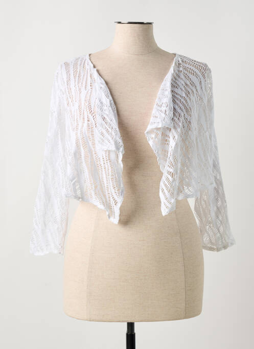 Boléro blanc JEAN GABRIEL pour femme
