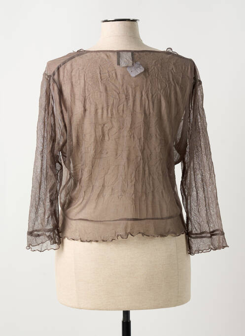 Boléro marron GUY DUBOUIS pour femme