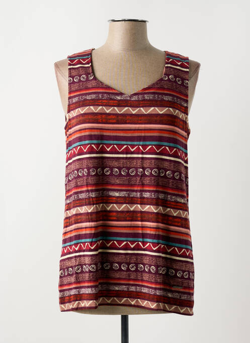 Débardeur rouge AGATHE & LOUISE pour femme