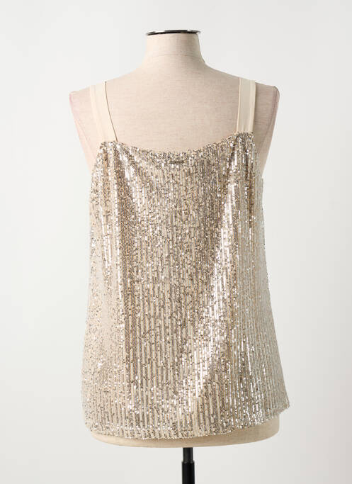 Top beige FRED SABATIER pour femme