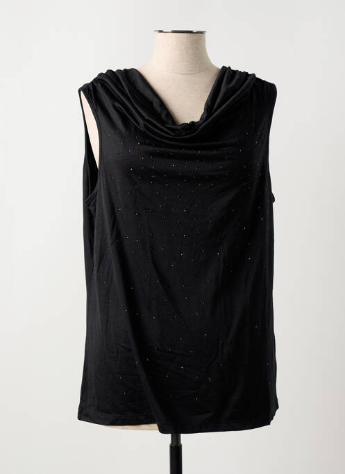 Top noir MARBLE pour femme