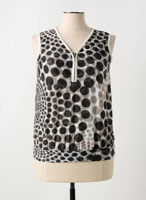 Top noir TELMAIL pour femme