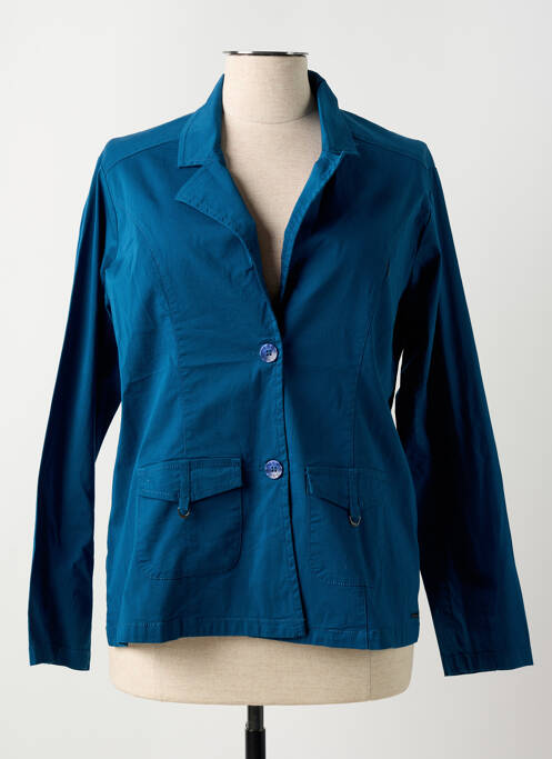 Veste casual bleu AGATHE & LOUISE pour femme