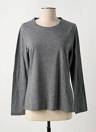 T-shirt manches longues manches longues gris CONCEPT K femme