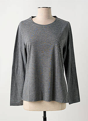 T-shirt manches longues manches longues gris CONCEPT K femme
