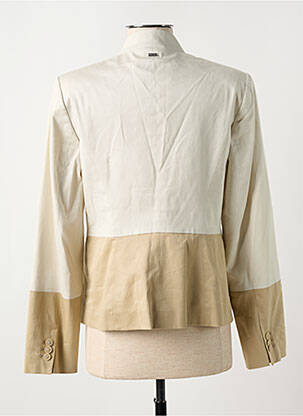 Blazer fausses poches beige WHITE LABEL femme