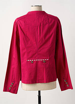 Veste casual coupe droite rose LES MARINS DE JAC JAC femme