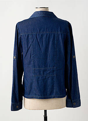 Veste casual poches bleu AGATHE & LOUISE femme