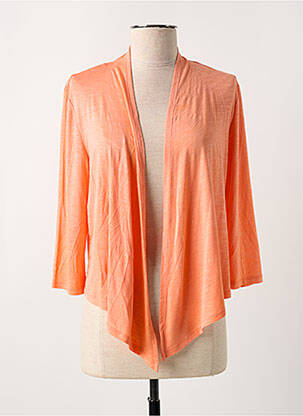 Veste casual coupe droite orange MARBLE femme