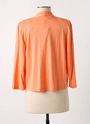 Veste casual coupe droite orange MARBLE femme