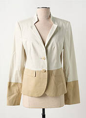 Blazer beige WHITE LABEL pour femme seconde vue