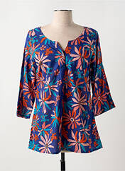 Blouse bleu AGATHE & LOUISE pour femme seconde vue