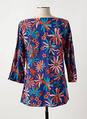 Blouse bleu AGATHE & LOUISE pour femme seconde vue