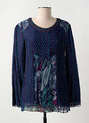 Blouse bleu JAC JAC pour femme seconde vue