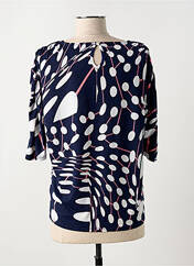 T-shirt bleu MARBLE pour femme seconde vue