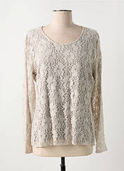 T-shirt gris JEAN DELFIN pour femme seconde vue