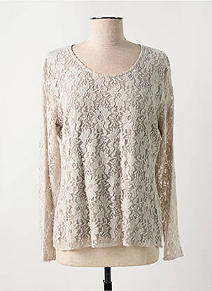 T-shirt gris JEAN DELFIN pour femme