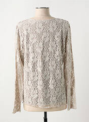 T-shirt gris JEAN DELFIN pour femme seconde vue