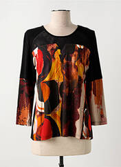 T-shirt noir FRED SABATIER pour femme seconde vue