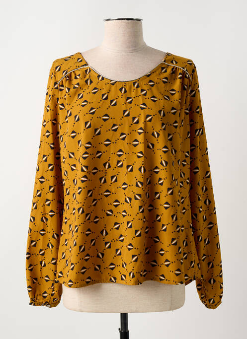 Blouse jaune HALOGENE pour femme