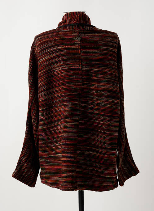 Gilet manches longues rouge AGATHE & LOUISE femme