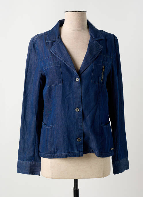 Veste casual bleu AGATHE & LOUISE pour femme