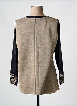 Pull coupe droite manches longues noir MERI & ESCA femme