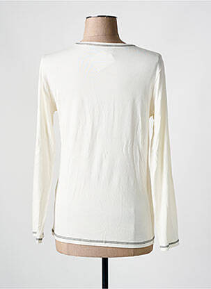 T-shirt manches longues manches longues blanc JEAN DELFIN femme