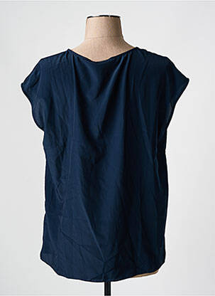 T-shirt coupe cintrée manches courtes bleu FRED SABATIER femme