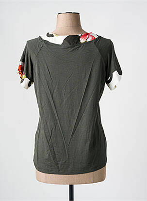 T-shirt stretch manches courtes vert JEAN DELFIN femme