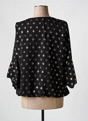 Blouse noir TELMAIL pour femme seconde vue