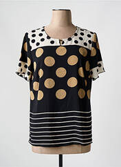 Blouse noir TELMAIL pour femme seconde vue