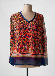 Blouse orange FRED SABATIER pour femme seconde vue