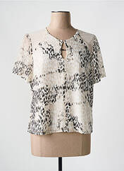 T-shirt beige MERI & ESCA pour femme seconde vue