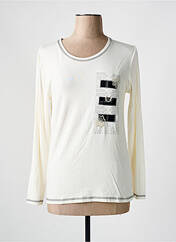 T-shirt blanc JEAN DELFIN pour femme seconde vue