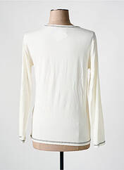 T-shirt blanc JEAN DELFIN pour femme seconde vue